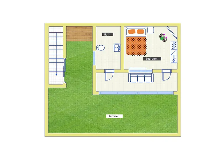 Appartement Hongik Univ Station Greenery Terrace House Séoul