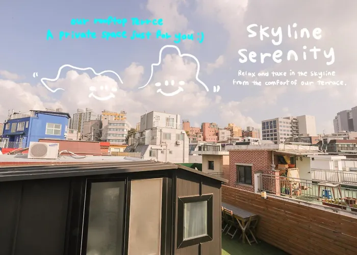 Appartement Hongik Univ Station Greenery Terrace House